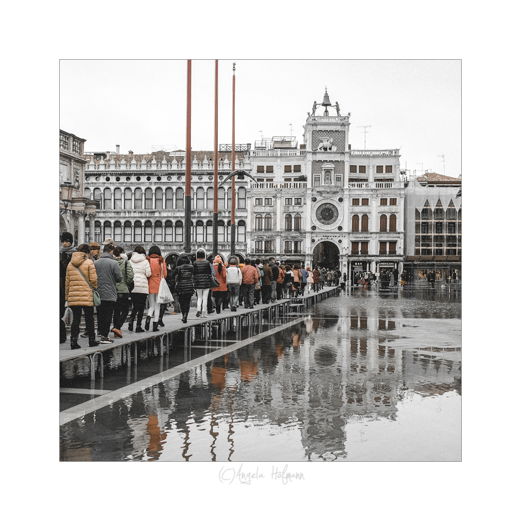 i turisti a Venezia