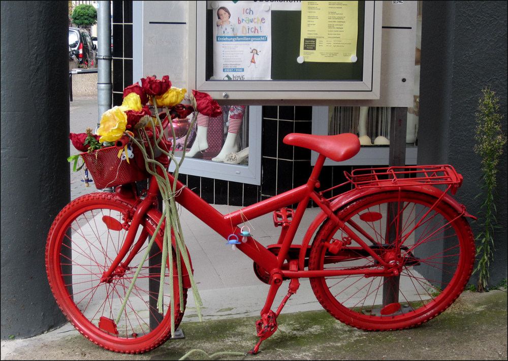 I want to ride my bicycle