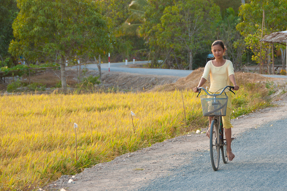 I want to ride my bicycle....