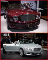 IAA 2011: Bentley Mulsanne und Continental GTC