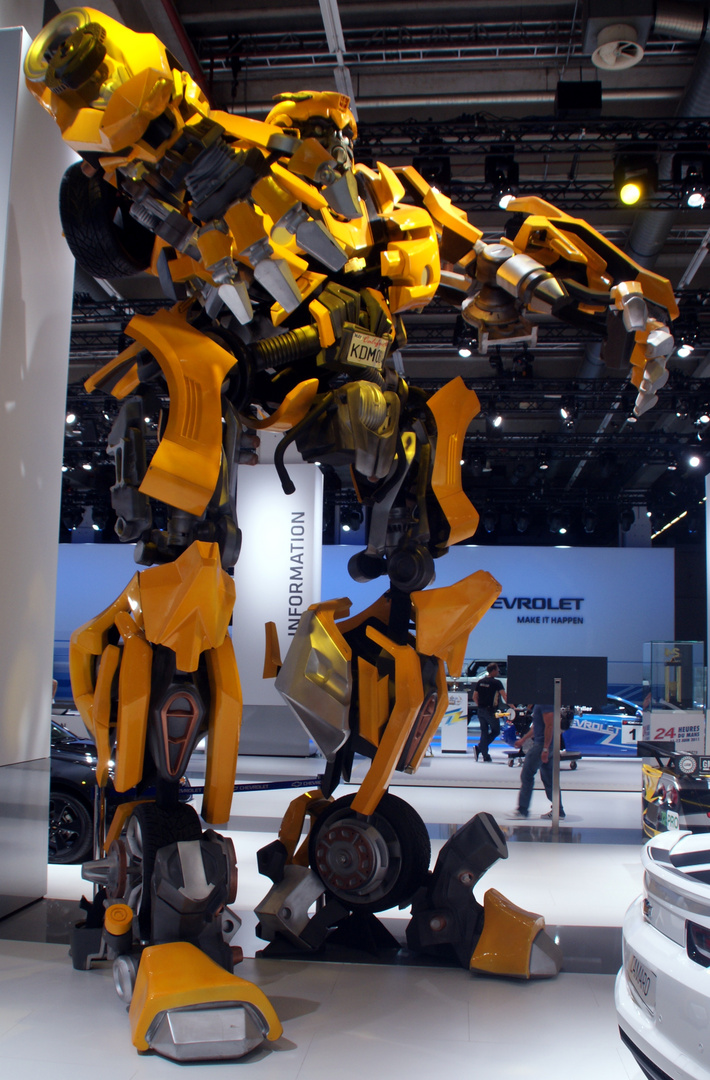 IAA 2011: Requisit aus dem Film "Transformers"