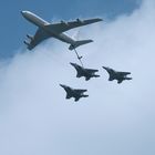 IAF tankt auf über Tel Aviv 01.05.2017