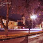 Ianuarie in Bistrita at night - 2014