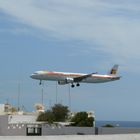 Iberia im Landeanflug