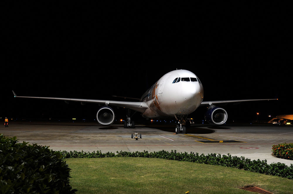 Iberworld at night