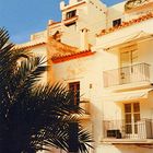 Ibiza (1986) - Eivissa - Altstadthäuser am Hafen im typischen Licht