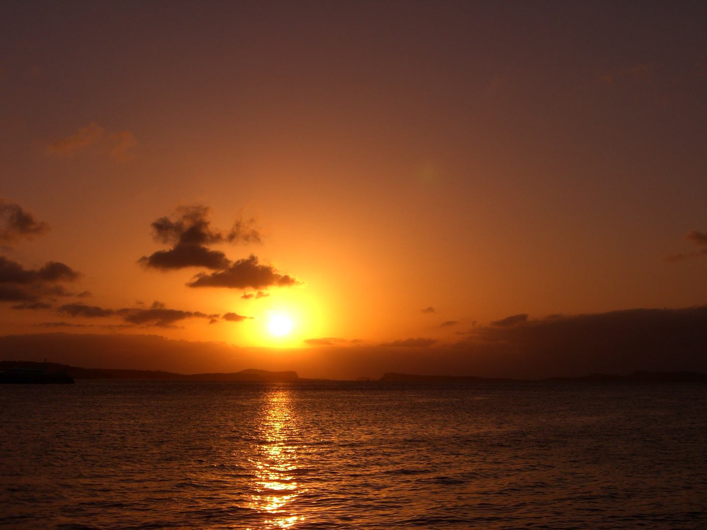 Ibiza Cafe Del Mar Sonnenuntergang