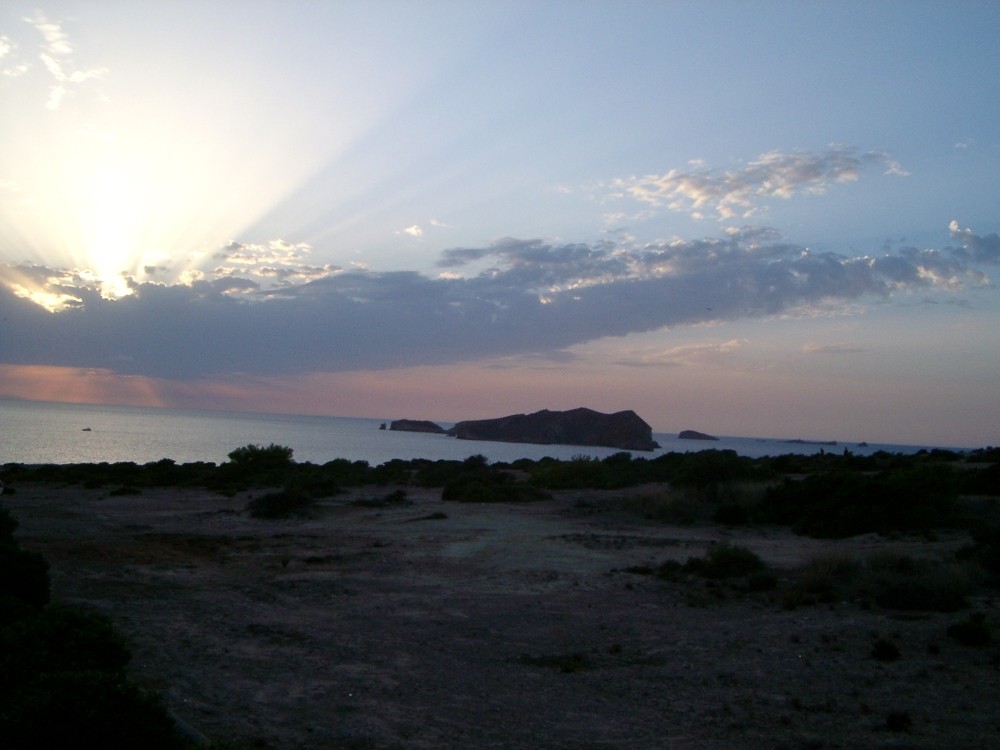 Ibiza im Dämmerlicht