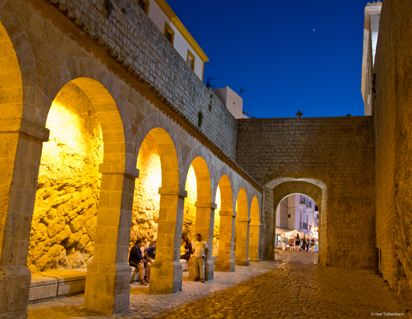 Ibiza: Innenhof des Portal de ses Taules