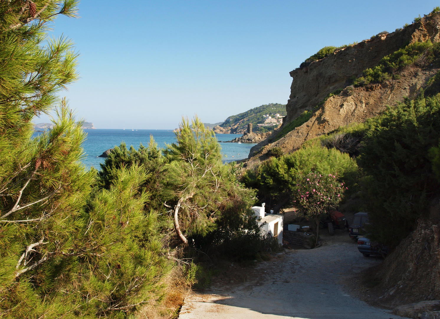 Ibiza, Platja des Figueral, Aigues Blanques