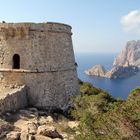 Ibiza, Torre des Savinar und Insel Es Vedra