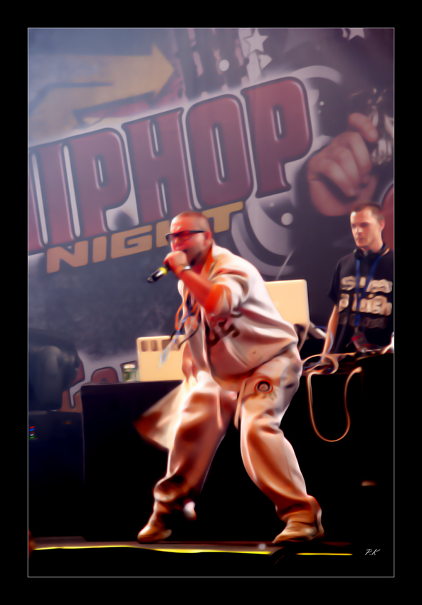 Ibo auf der HipHop Night in Graz