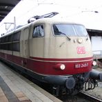 IC 118 mit 103 245-7 von Ulm Hbf bis Stuttgart Hbf