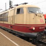 IC 118 mit 103 245-7 von Ulm Hbf nach Stuttgart Hbf