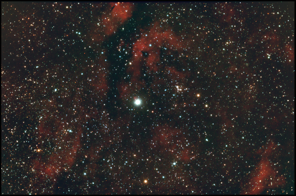 IC 1318 - Nebelkomplex um Gamma Cygni im Schwan.