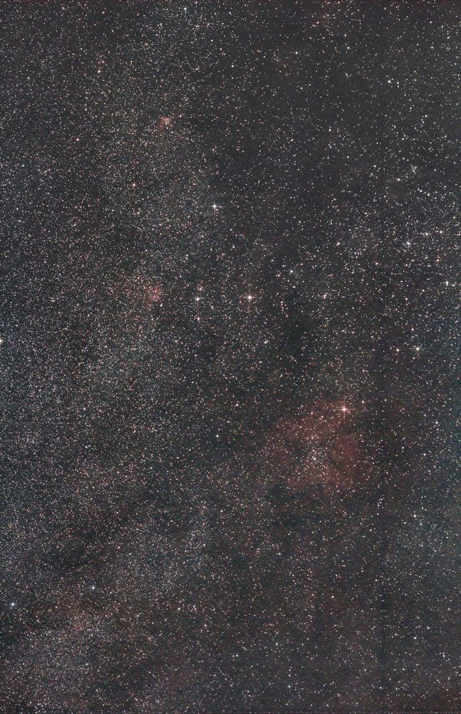 IC 1396 Region im Cepheus – 70mm Brennweite