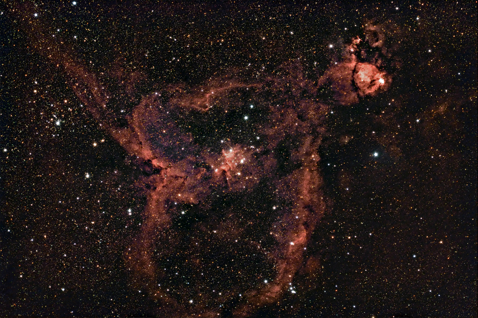 IC 1805 - Herznebel, neue Bearbeitung