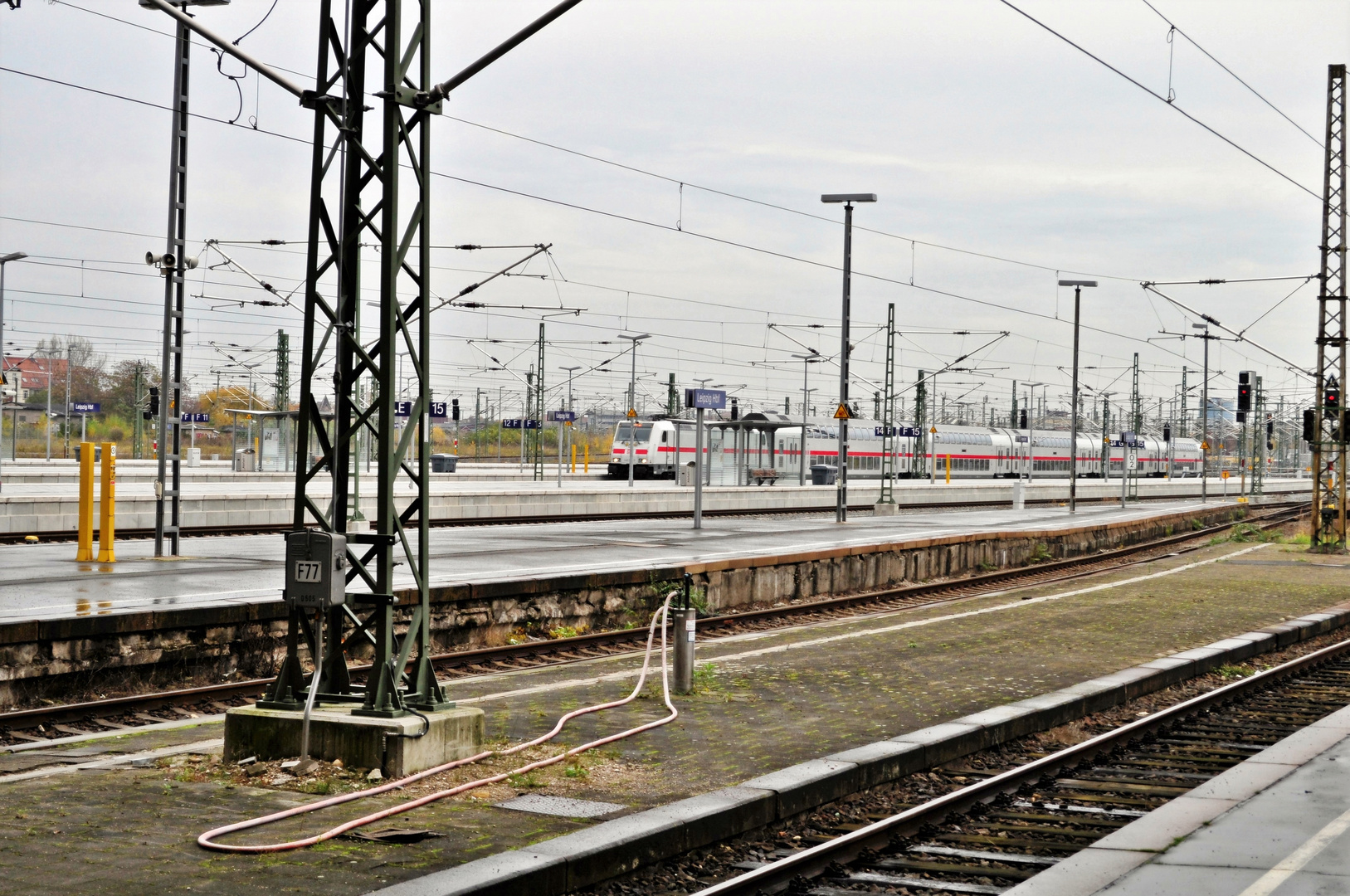 IC 2 Einfahrt Leipzig Hauptbahnhof