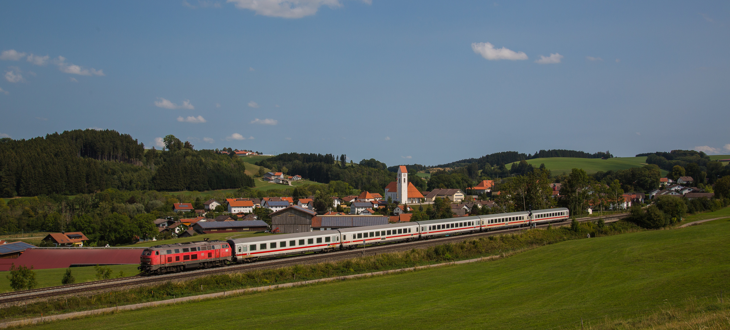 IC 2085 bei Günzach