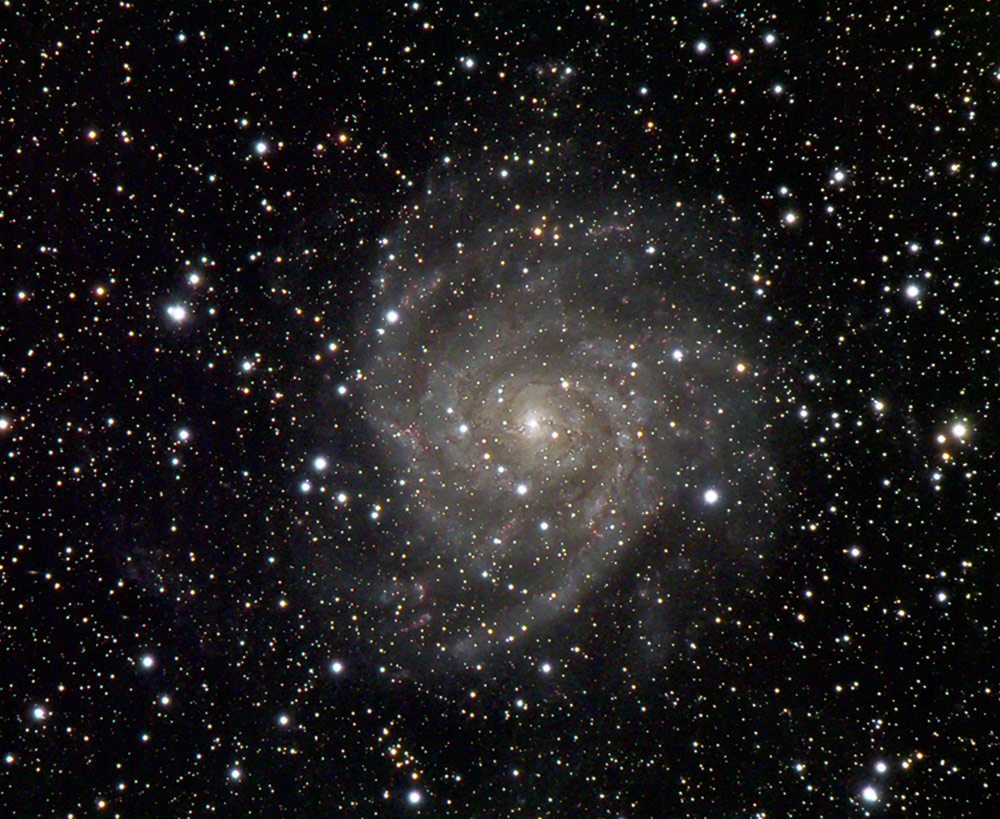 IC 342 - eine Spirale in der Giraffe