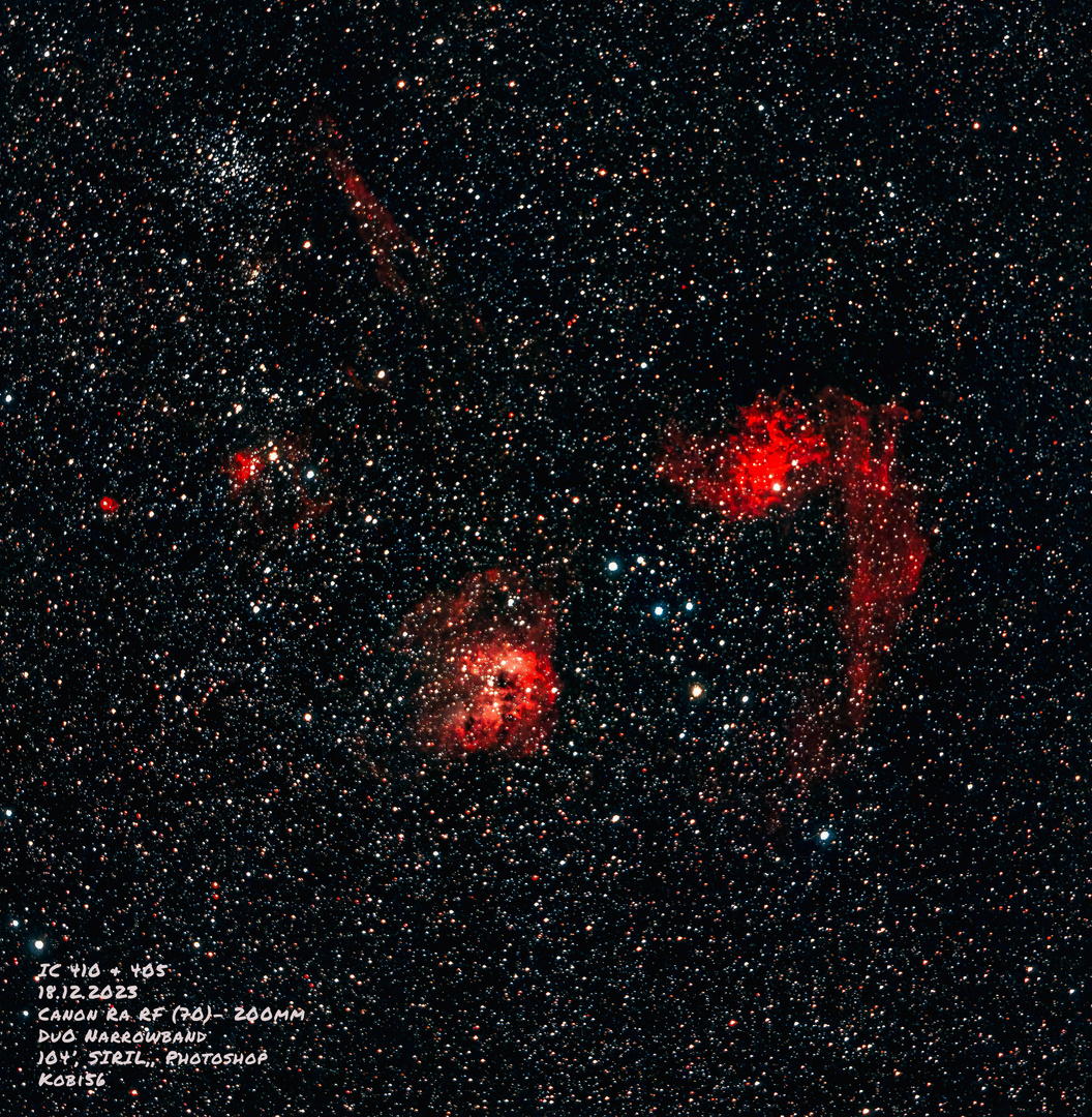 IC 410 + 405