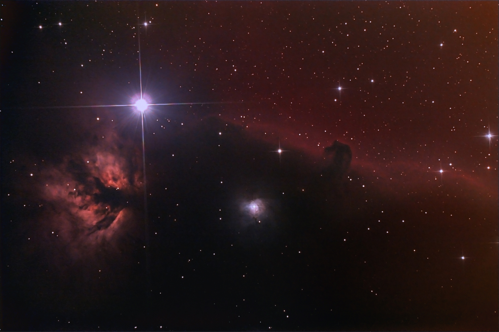 IC 434, NGC 2024 und NGC 2023