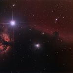 IC 434, NGC 2024 und NGC 2023