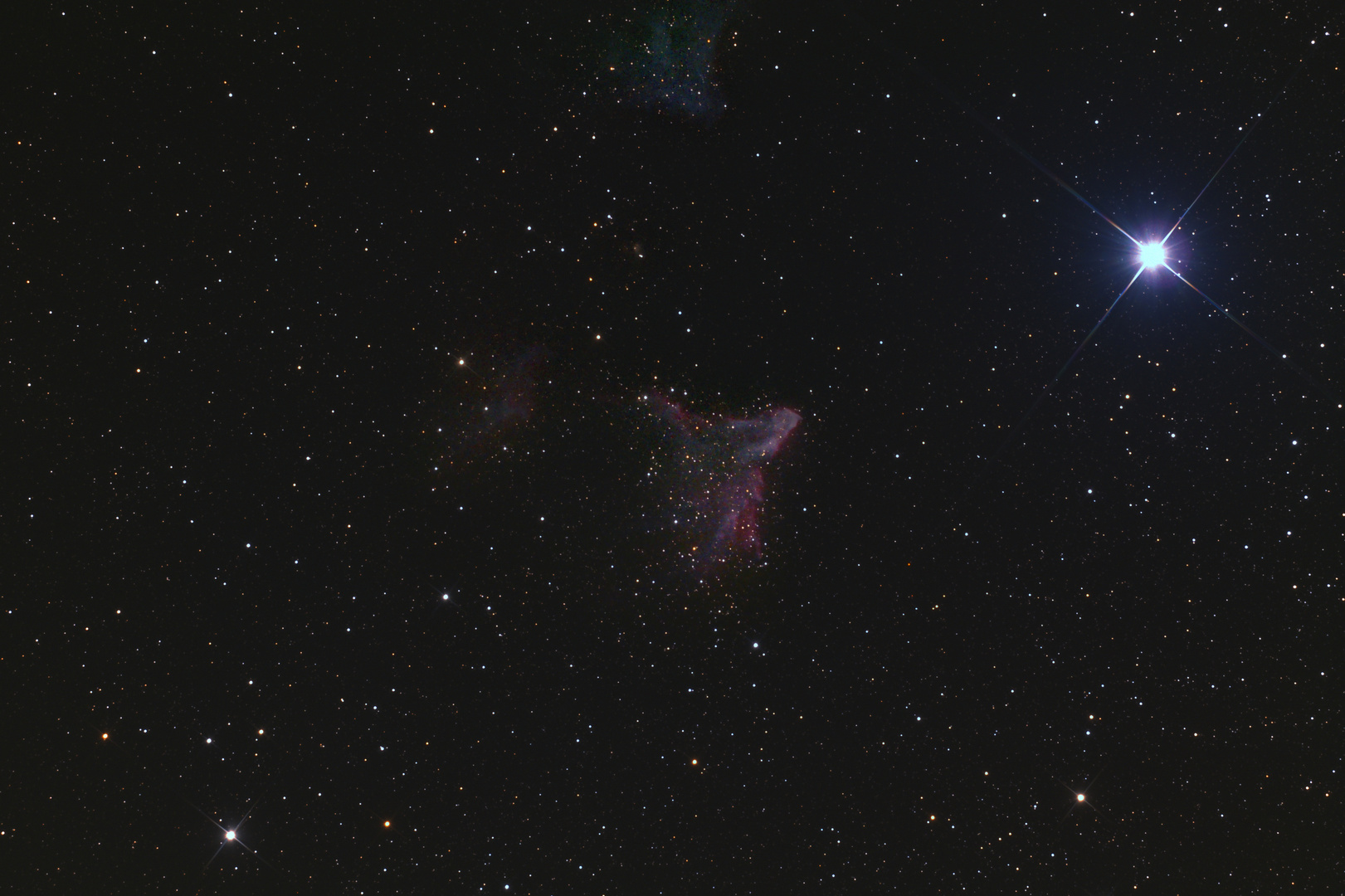 IC 63 - The Ghost Nebula