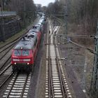 IC aus Westerland fährt in Itzehoe