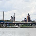 IC Eupen-Ostende auf der Brücke bei Sclessin (B)