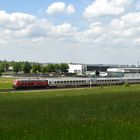 IC Nebelhorn auf der "Unteren Allgäubahn" bei Buchloe 26.5.2023