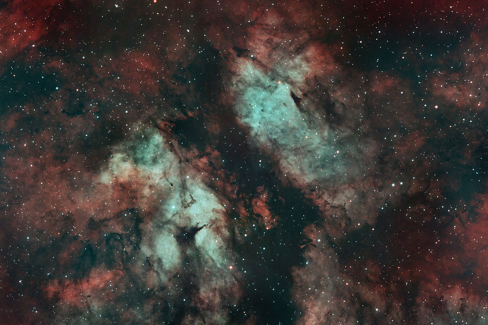 IC1318B/C - "Schmetterlingsnebel"