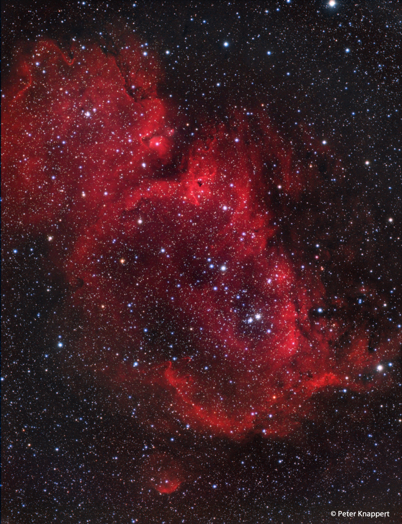 IC1848 im Sternbild Cassiopeia