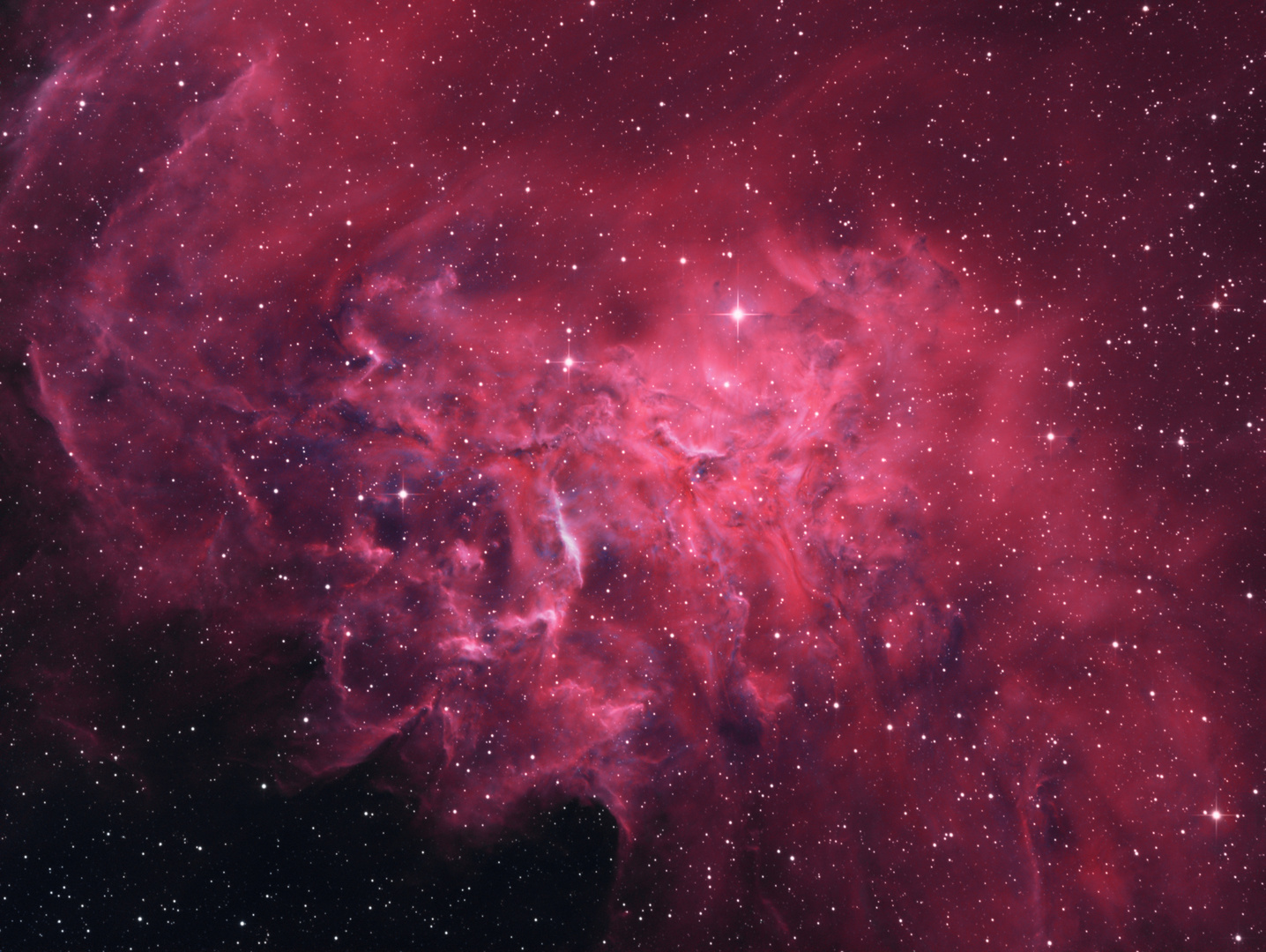 IC405 Flaming Star Nebula