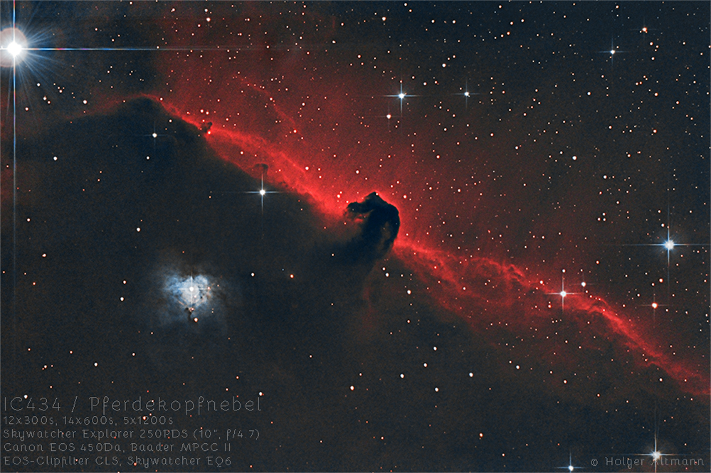 IC434 - der Pferdekopfnebel