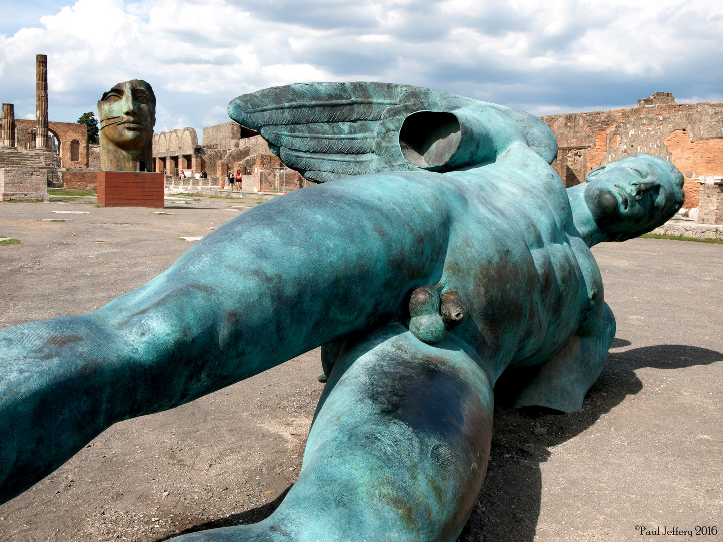 Icarus in Pompeii