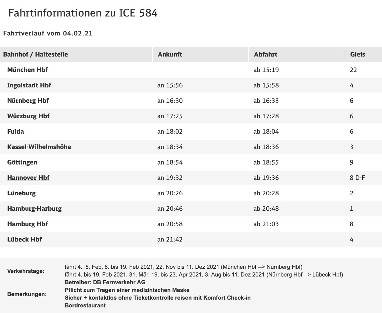 ICE 584