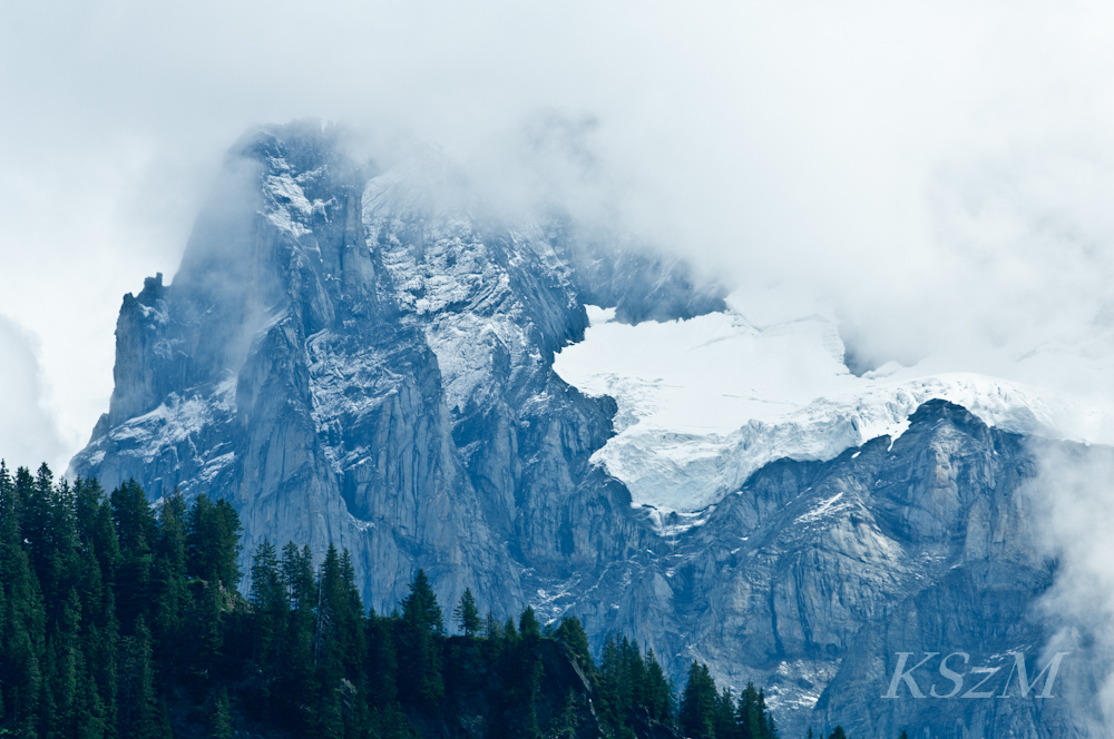 Ice and rocks