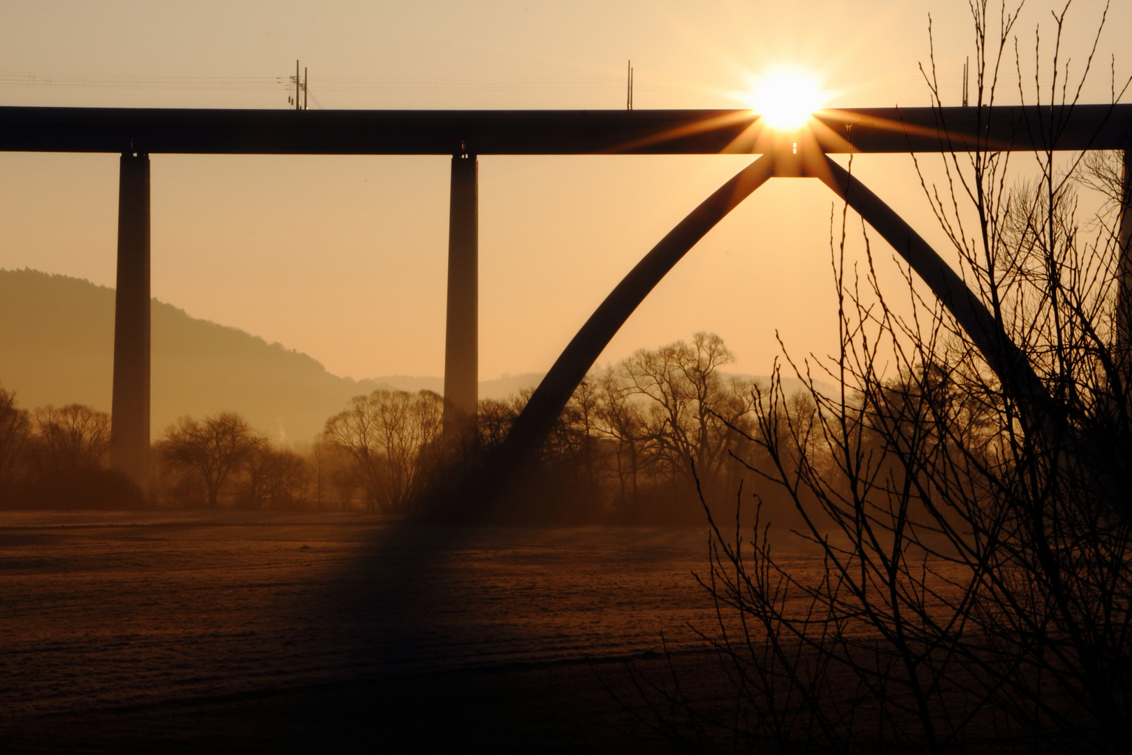 ICE-Brücke bei Morschen