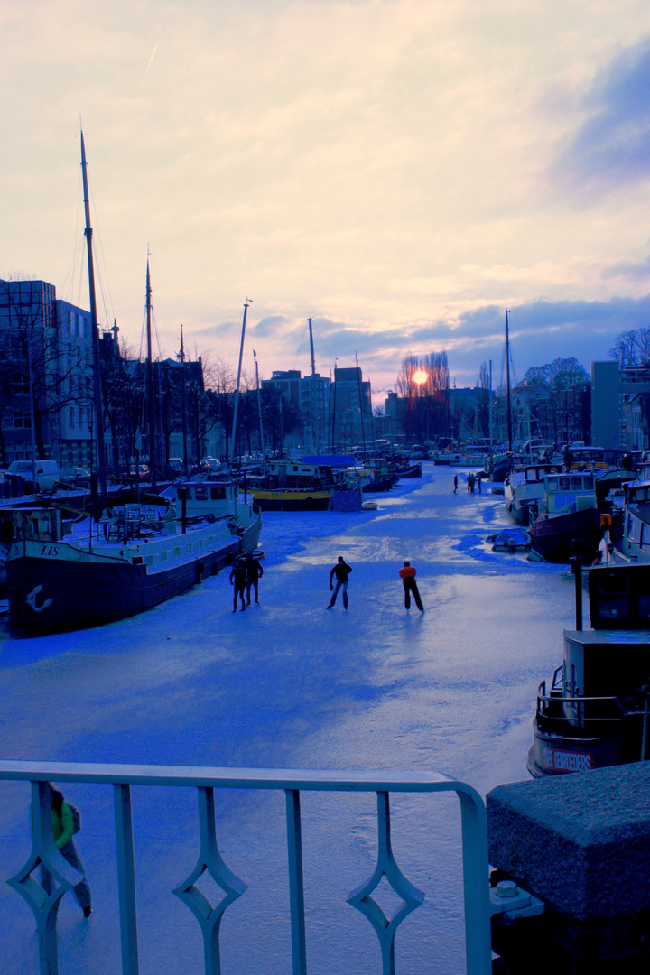 Ice canals Groningen