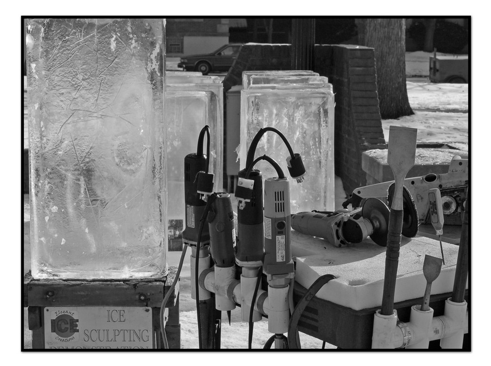 Ice Carving Series 1 Tools of the trade