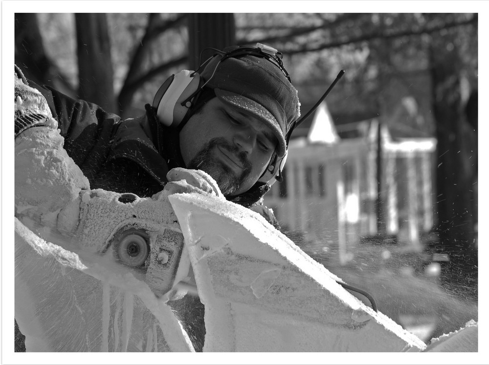 Ice Carving Series 2 The Cut