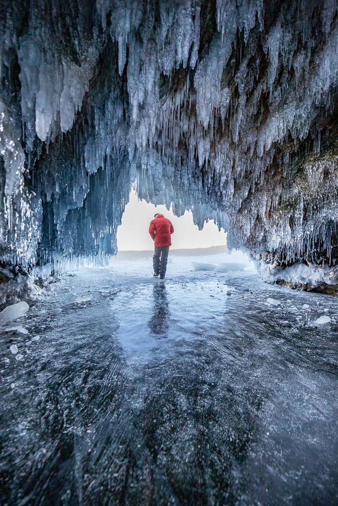 Ice Cave- Lake Baikal Russian Buratja 