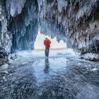 Ice Cave- Lake Baikal Russian Buratja 
