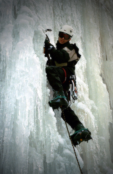 ice climbing