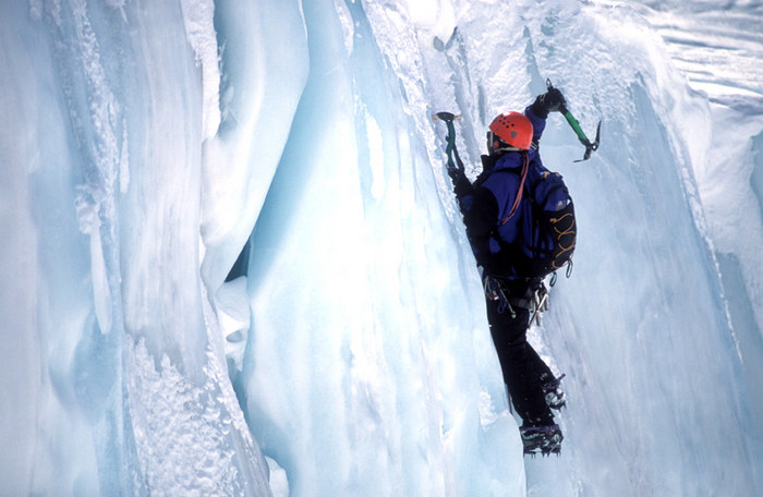 Ice climbing