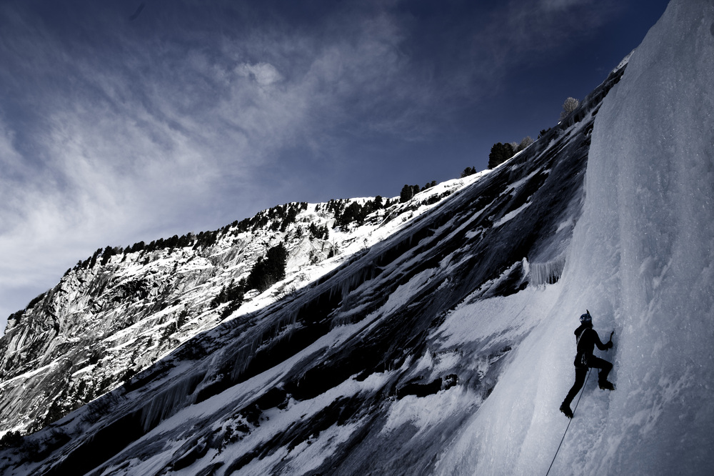 ice climbing