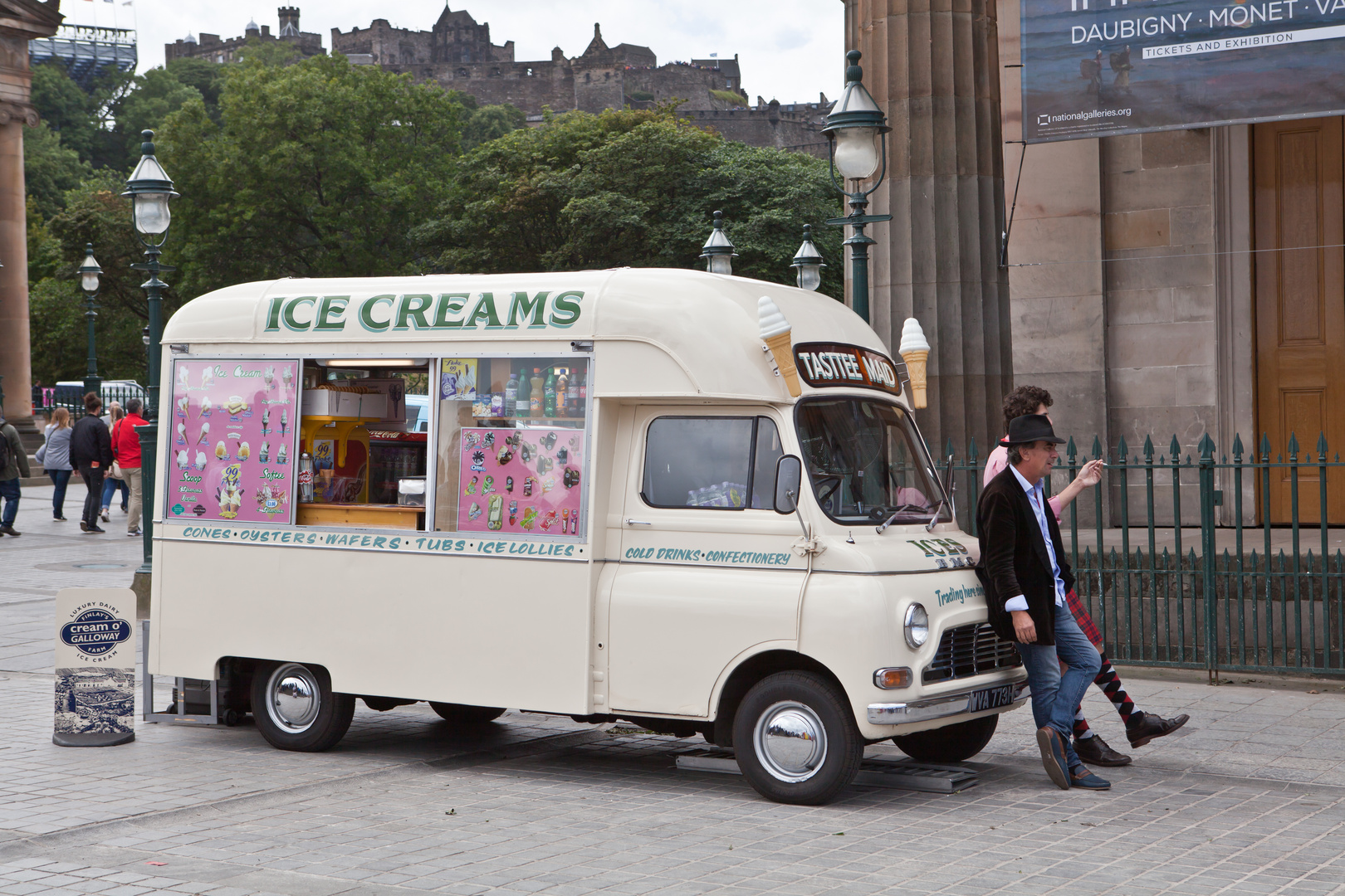 Ice Cream im alten Bedford - Straßenkünstler