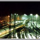 ICE fährt aus dem Bahnhof Cottbus (überarbeitet)