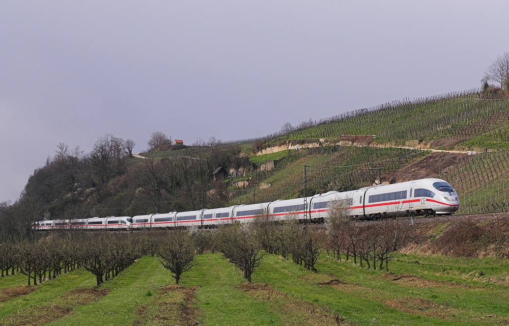 ICE in herrlicher Landschaft